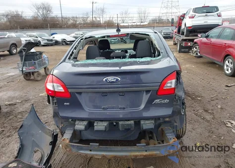 2013 Ford Fiesta Se z USA, uszkodzony, nr VIN 3FADP4BJ0DM155750